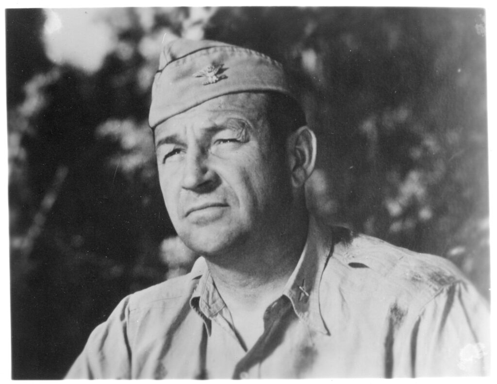 COL Lyman Phillips, Commander of the 330th Air Service Group (1945, Saipan)